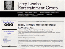 Tablet Screenshot of lemboentertainment.com